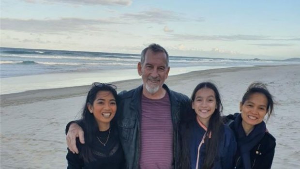 Opposition Leader Deb Frecklington has asked the Premier to order an urgent review of the Sarah Caisip's  (pictured far left) case and consider letting her leave quarantine to attend her father’s funeral.