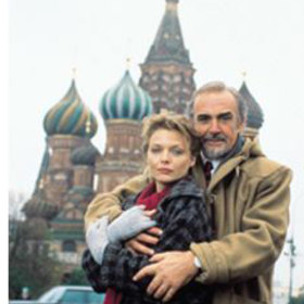 Sean Connery and Michelle Pfeifer in The Russia House.