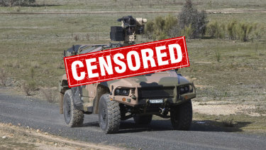 Military business Thales said the Auditor-General's criticisms of its vehicles would damage its business if made public.