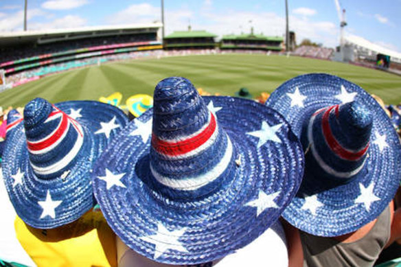 Big crowds are expected for the Sydney Test.