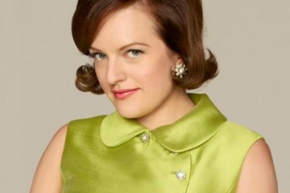 Elisabeth Moss as secretary-turned-copywriter Peggy Olson in Mad Men.