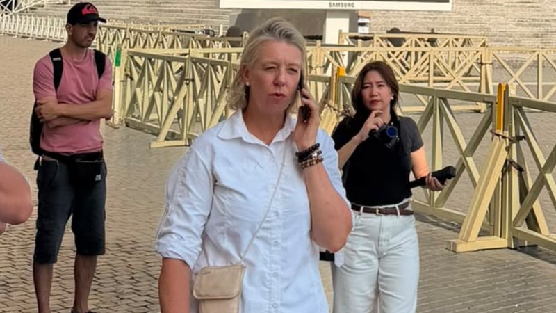 From London to Rome: Jet-setting Bridget McKenzie takes in St Peter’s Basilica
