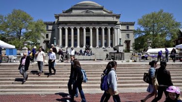 Columbia University in New York City. 