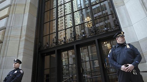 The New York Federal Reserve Bank building.