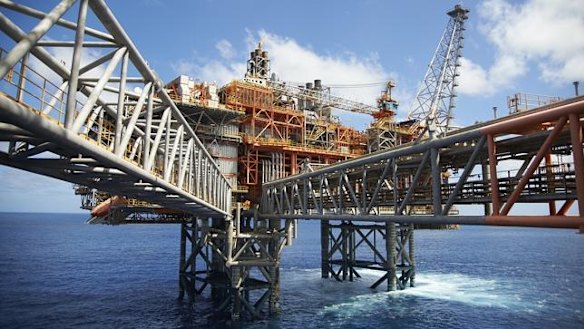 Chevron’s $29 billion Wheatstone liquefied natural gas project in WA.
