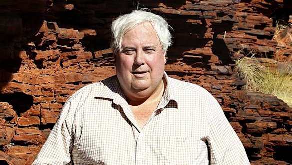 Mineralogy is Clive Palmer's private company.