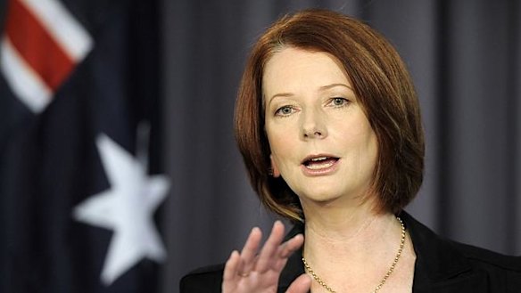 Former prime minister Julia Gillard.