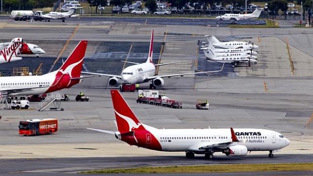 Qantas chief Alan Joyce will meet with Perth Airport staff on Wednesday.