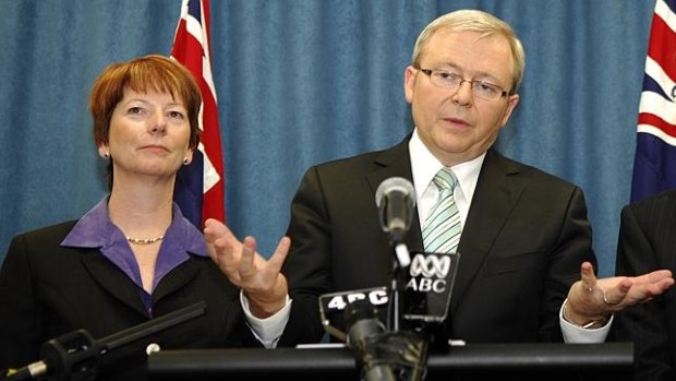Julia Gillard took over the leadership from Kevin Rudd in 2010 before the latter returned, briefly, to the top job in 2013.