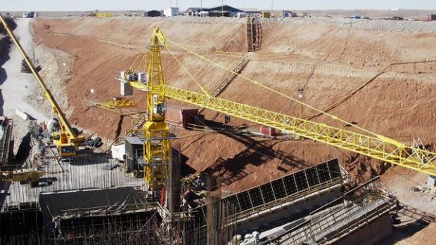 Rio Tinto's Oyu Tolgoi underground copper project is facing cost blowouts and a delay of 16-30 months.