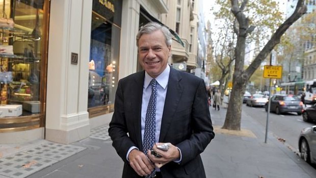 Michael Kroger resigned as Liberal Party president on Friday night. 