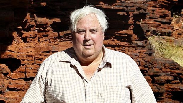 Mineralogy is Clive Palmer's private company.