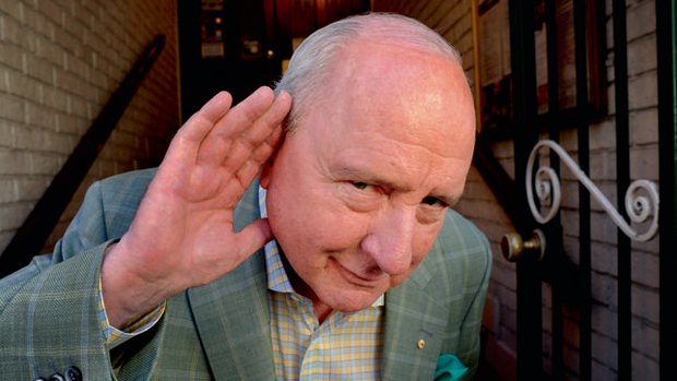 2GB broadcaster Alan Jones. 