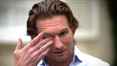 James Hird is helping with the design of a high-tech mouth guard designed to monitor concussion.