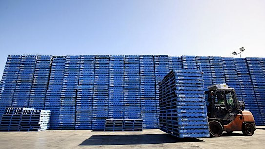 The trade war could weigh heavily on global growth, Brambles has warned.