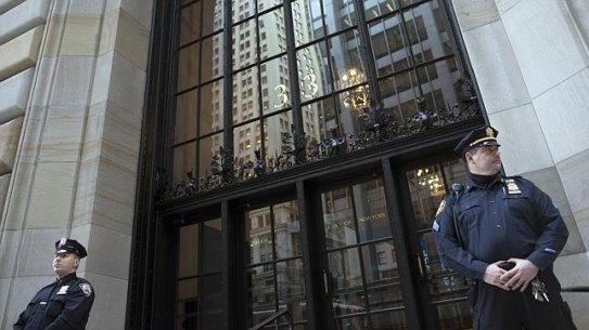 The New York Federal Reserve Bank building.