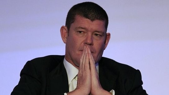 Delicate recovery: James Packer. 
