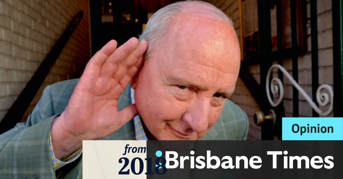 The Nine-Fairfax merger may affect Alan Jones