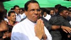 President Maithripala Sirisena said defence and police chiefs had not shared information with him about the impending attacks. 