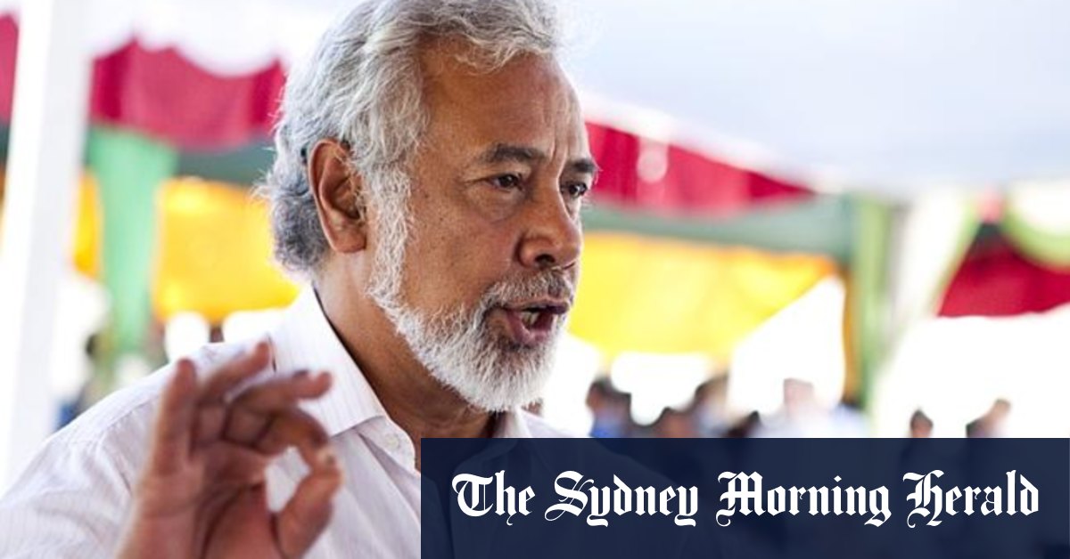 Il partito elettorale dà a Xanana Gusmao il biglietto per fare pressioni sull’Australia per il progetto del gas Sunrise