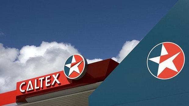 Caltex mooted the sale at the same time it reported a substantial drop in half-year profit.