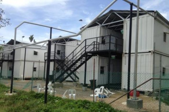 The Manus Island detention centre in 2014.