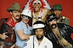 The original Village People (L-R) Randy Jones (the cowboy); David Hodo (the construction worker); Felipe Rose (the American Indian); Victor Willis (the cop); Glenn Hughes (the leatherman) and Alexander Briley (the G.I.)