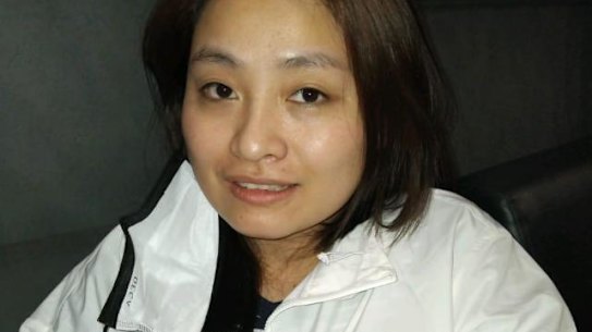 Alice Guo after her arrest in Indonesia.