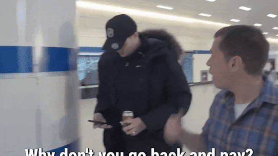 UK politician Robert Jenrick confronts a man who failed to pay on the London Underground.