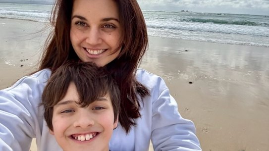 Jamila Rizvi: “I don’t remember it but there must have been a last time I piggybacked Rafi home from the park because his legs hurt.”