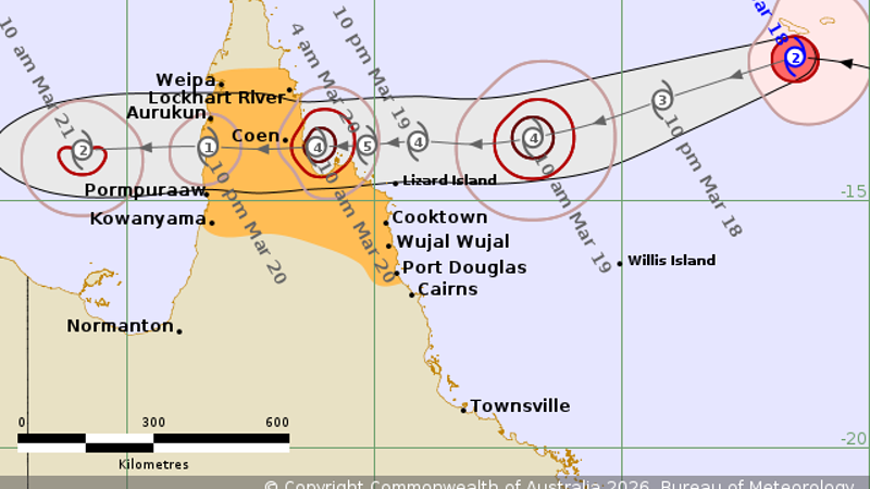 Cyclone Narelle could smash into coast as category 5 monster