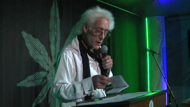 Bill Levin, the leader of the First Church of Cannabis in Indianapolis.