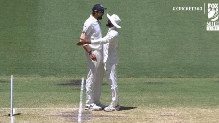 Overblown: The confrontation between Ishant Sharma and Ravi Jadeja was virtually irrelevant, according to Chopra