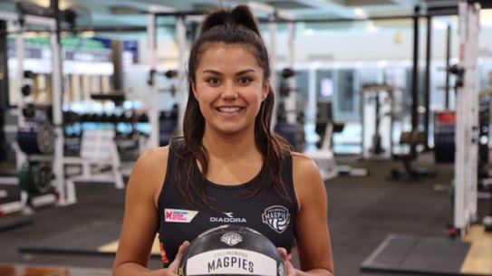 Kimiora Poi is still learning about her new club.