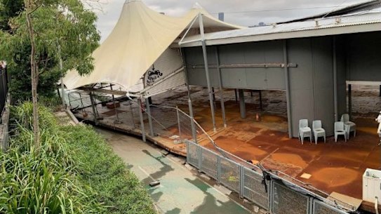 Drift Restaurant ended up on the Bicentennial Bikeway at Milton.