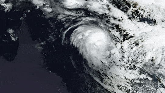 Tropical Cyclone Alfred was about 930 kilometres off Mackay on Wednesday. 