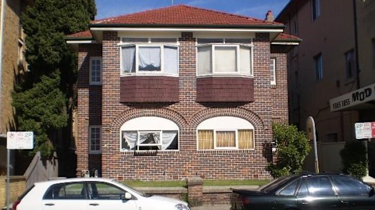 Starter property: the block in Curlewis Street, Bondi, where the author bought his first home.