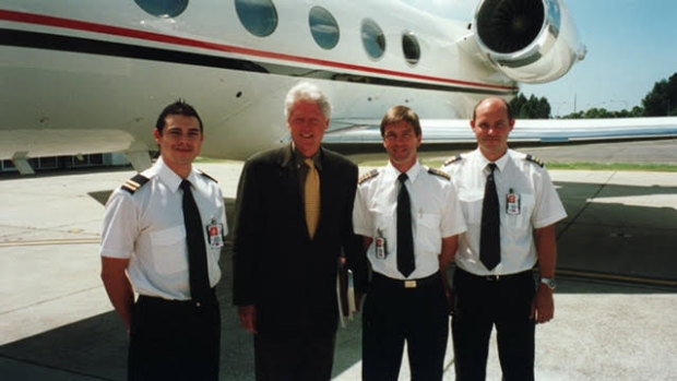 Solly Lew lent his private jet and crew to Bill Clinton on his visits to Australia.