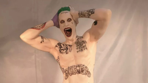 One of the figurines owned by Fair Work Commission deputy president Gerard Boyce depicting actor Jared Leto's version of Batman villain the Joker.