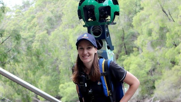 Sarah Campbell mapped the southwest WA region with the Google trekker.