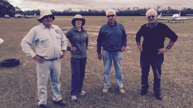 Christopher “Bob” Turner (right) was an experienced pilot and instructor at the Caboolture Gliding Club.