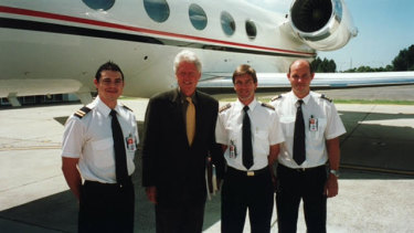 Solly Lew lent his private jet and crew to Bill Clinton on his visits to Australia.
