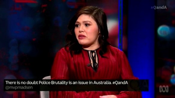 Nakkiah Lui: "Aboriginal people have been fighting for our lives since 1788."