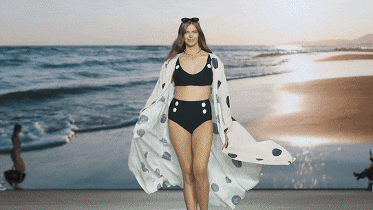 Real or fake? Robyn Lawley is speaking out against AI in the fashion industry.