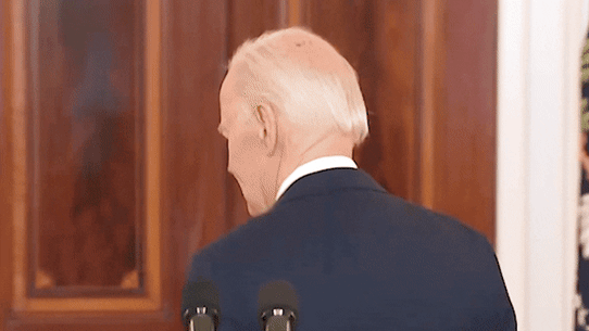 Joe Biden responds to question about Donald Trump receiving credit for the ceasefire deal.