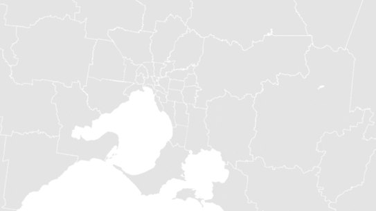 Heat map of Melbourne