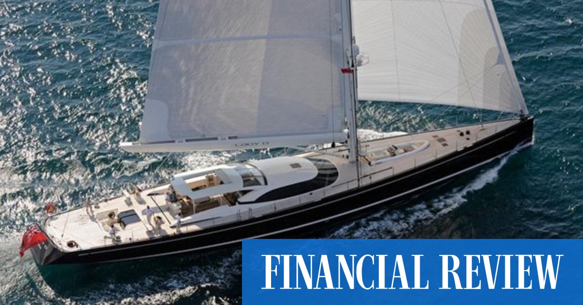 Will Vicars anchors Ningaloo in Sydney Harbour