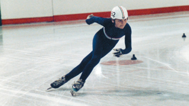 Future Olympic gold medallist Steven Bradbury won the 1991 Relaying World Championships at Macquarie Ice Rink when he was just 17.