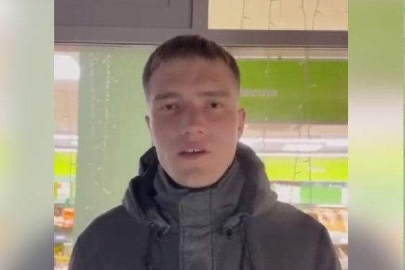 Andrei Medvedev, a former commander of Russia’s Wagner mercenary group.