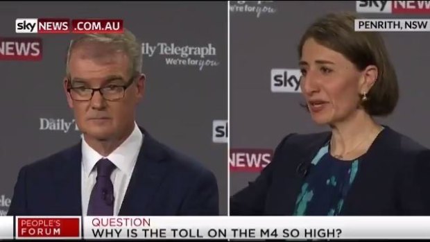 Michael Daley and Gladys Berejiklian went head to head in the last leader's debate before the NSW election.